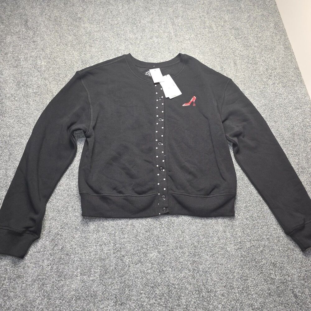 Women’s XL Black Graphic Crewneck Sweatshirt Everybody Wants to Be Us